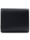 V Logo Half Wallet Black - VALENTINO - BALAAN 4