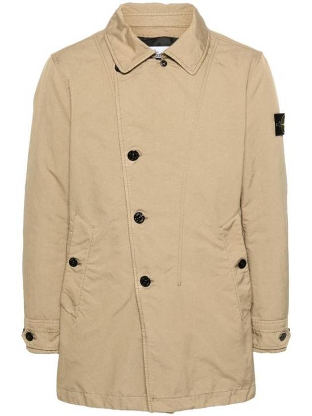 David TC Padding Jacket Biscuit - STONE ISLAND - BALAAN 3