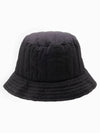 Nylon Metal Econyl Regenerated Nylon Bucket Hat Black - STONE ISLAND - BALAAN 4