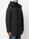 Chateau Logo Hooded Parka Black - CANADA GOOSE - BALAAN 3