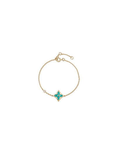 Color Blossom BB Star Diamond Bracelet Gold - LOUIS VUITTON - BALAAN 2