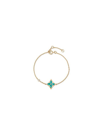 Color Blossom BB Star Diamond Bracelet Gold - LOUIS VUITTON - BALAAN 1