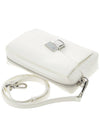 Slanted Click Cross Bag White - MSGM - BALAAN 5