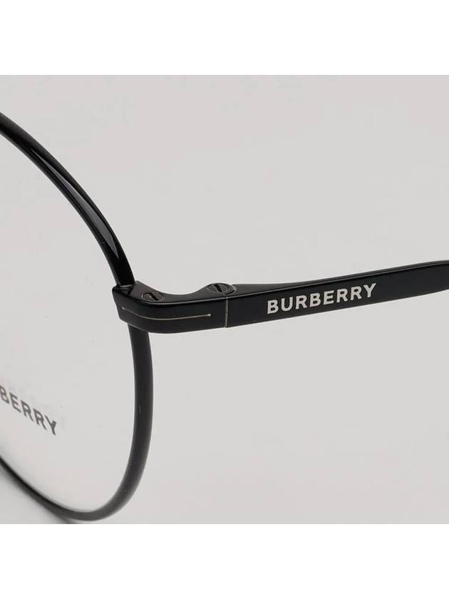 Glasses frame BE1373 1001 black metal round HUGO - BURBERRY - BALAAN 4