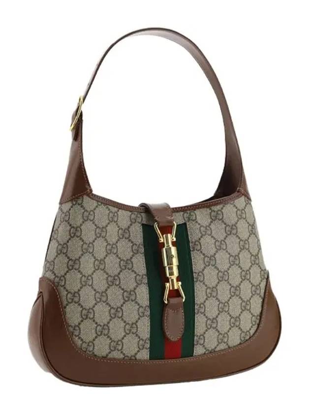 Jackie 1961 GG Supreme Small Shoulder Bag Brown - GUCCI - BALAAN 3