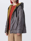 The Cube Dali Reversible Waterproof Canvas Hooded Jacket Ocher - MAX MARA - BALAAN 5