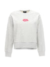 Women's Civile Logo Sweatshirt Light Grey - A.P.C. - BALAAN 1