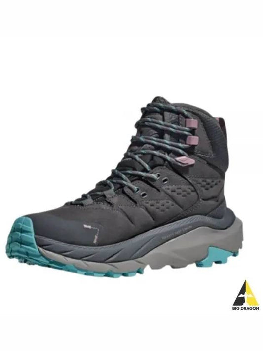 Kaha 2 GTX Waterproof High Top Sneakers Grey - HOKA ONE ONE - BALAAN 2