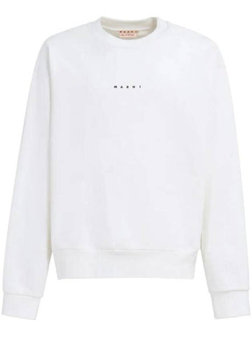 logo print sweatshirt FUMU0074P9USCU87 - MARNI - BALAAN 1