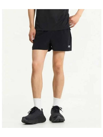 NBNVE4P101 MEN Running 3 part short pants BLACK - NEW BALANCE - BALAAN 1