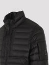 D.D. Shell Collar Zip Down Padding Black - CP COMPANY - BALAAN 4