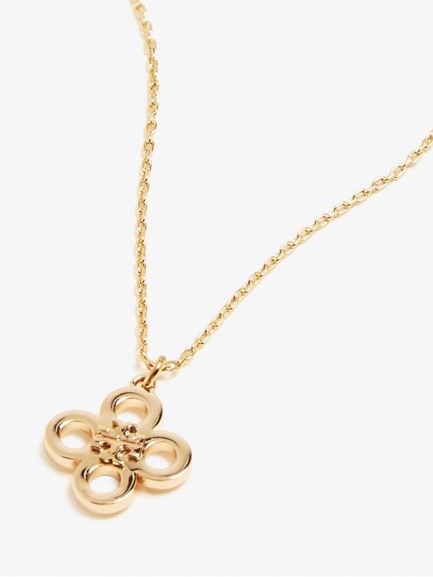 Kira Clover Pendant Necklace Gold - TORY BURCH - BALAAN 3