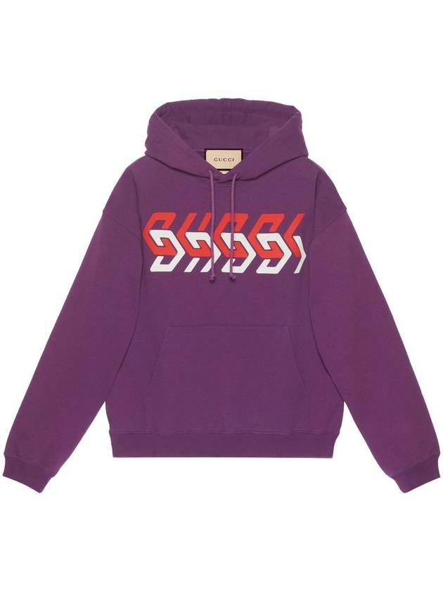 23 ss Mirror Logo Hooded Sweatshirt 715911 XJEWS 5137 B0110812122 - GUCCI - BALAAN 2