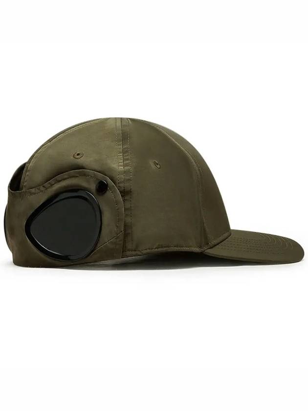 Chrome R Goggle Ball Cap Khaki - CP COMPANY - BALAAN 4