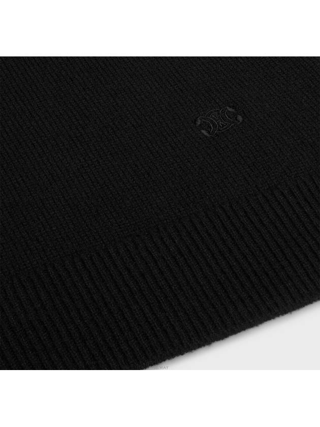 Turtleneck Sweater Scottish Cashmere Black 2ADHI977V 38NO - CELINE - BALAAN 4