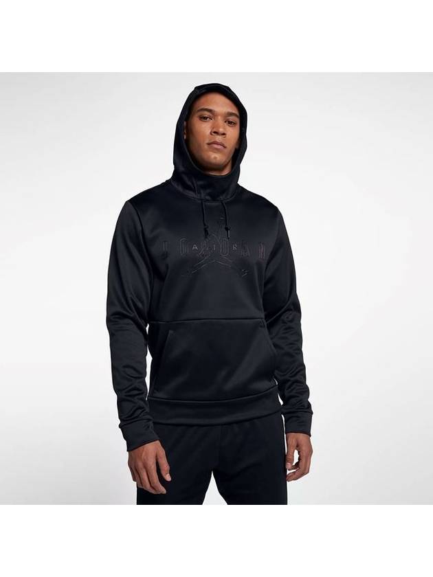 01887436010JordanAir Jordan 23 Alpha Graphic Hooded ShirtBlack - NIKE - BALAAN 1