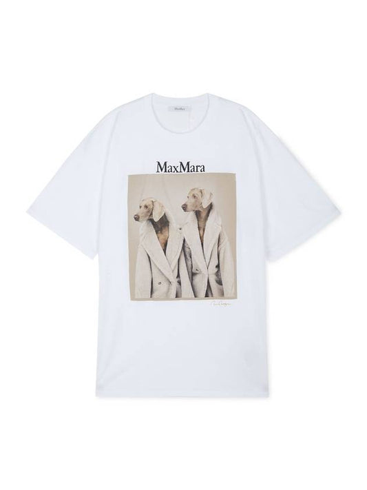 Taco cotton T-shirt - MAX MARA - BALAAN 1