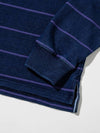Indigo Border Breeches T-Shirt Purple - UJBECOMING - BALAAN 5