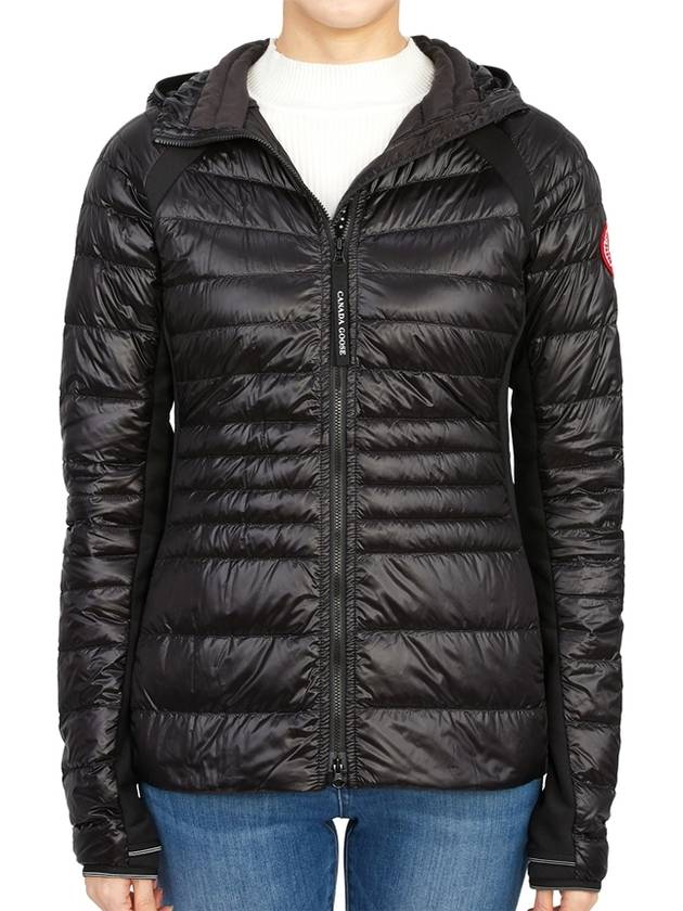 High Bridge Light Tech Hooded Down Padding Jacket Black - CANADA GOOSE - BALAAN 3