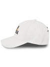 SINGLE-EMBROIDERED BALL CAP WHITE - MEASPHERA - BALAAN 4