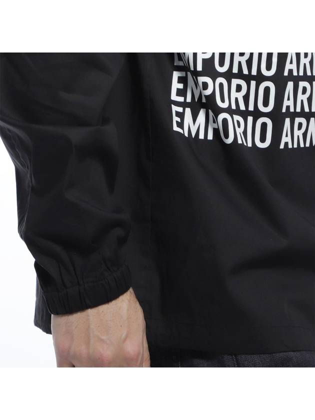 hooded shirt jacket - EMPORIO ARMANI - BALAAN 6