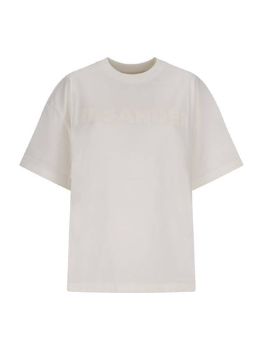 T-SHIRT WITH LOGO - JIL SANDER - BALAAN 1