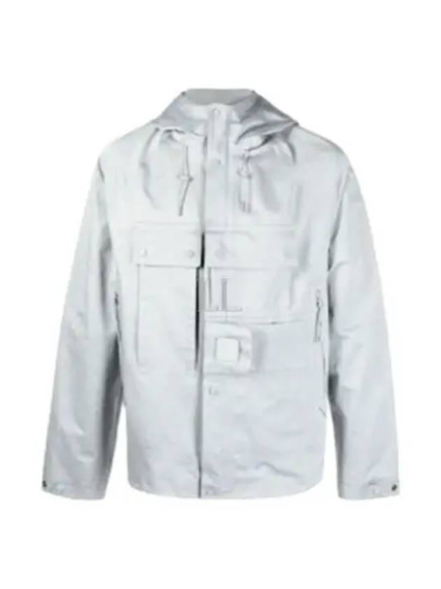 Metropolis AAC Hooded Jacket Light Blue - CP COMPANY - BALAAN 2