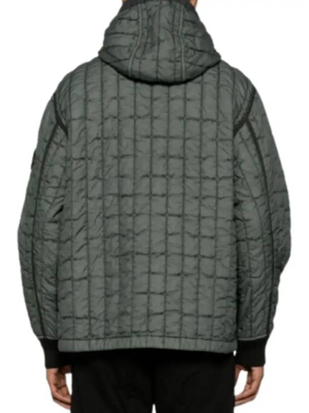 Stella Primaloft Quilted Nylon Zip-up Jacket Dark Green - STONE ISLAND - BALAAN 4