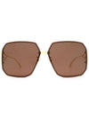 Eyewear Geometric Sunglasses Brown - BOTTEGA VENETA - BALAAN 1