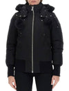 Orginal Debbie Shearling Bomber Jacket Black - MOOSE KNUCKLES - BALAAN 2