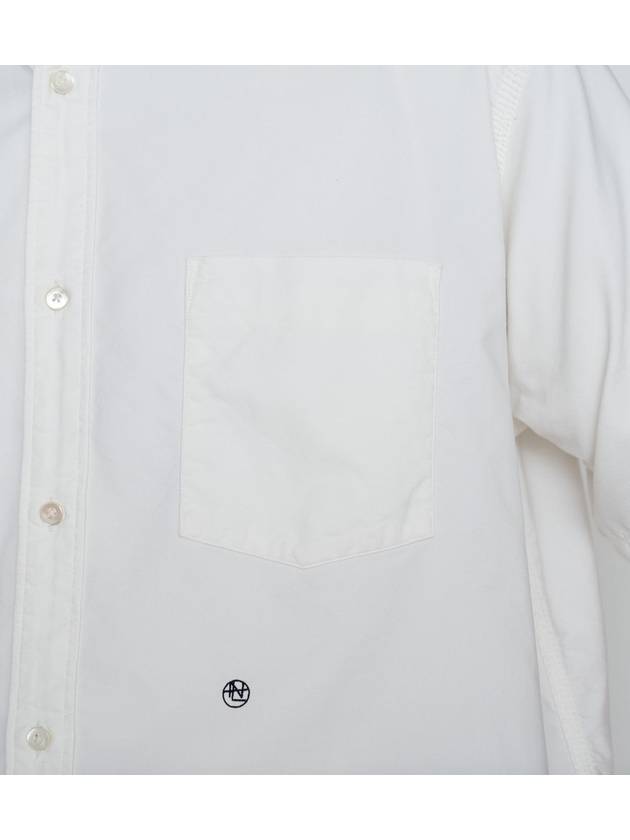 button down wind short sleeve shirt - NANAMICA - BALAAN 4