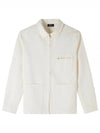 Connor Blouson Denim Jacket White - A.P.C. - BALAAN 2