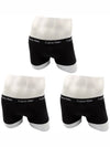 Cotton Stretch Briefs 3 Pack Black - CALVIN KLEIN - BALAAN 2