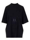 Women's Cotton Short Sleeve T-Shirt Black - BALENCIAGA - BALAAN 2