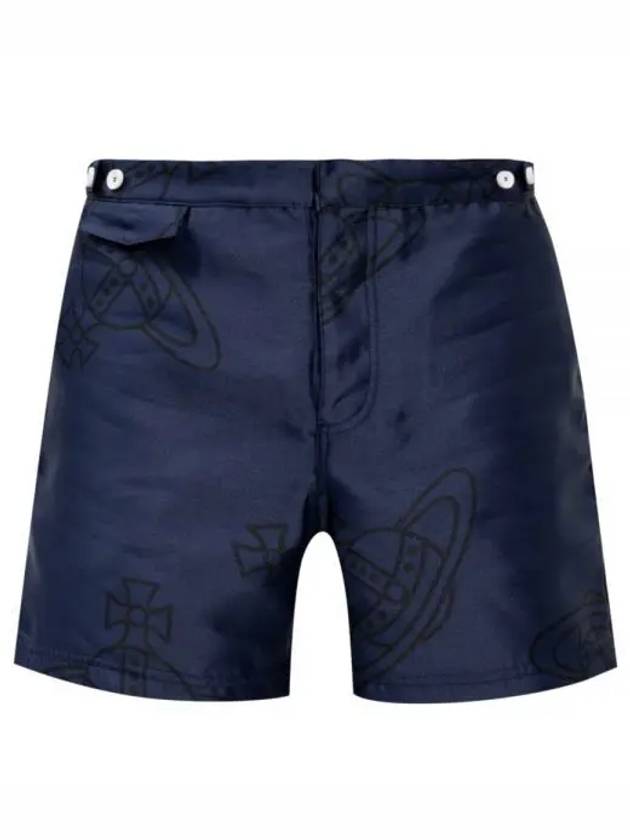 ORB Suiting Classic Boxer Bermuda Shorts Navy - VIVIENNE WESTWOOD - BALAAN 2