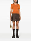 ORB Logo Short Sleeve Knit Top Orange - VIVIENNE WESTWOOD - BALAAN 7