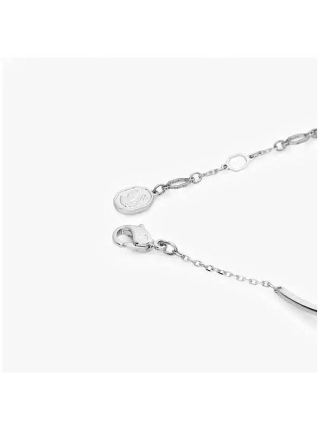 Idyllia Heart Bangle Bracelet Silver - SWAROVSKI - BALAAN 6