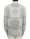 Jimmy Seamless Mid Layer Half Zip Sweater Light Grey Melange - J.LINDEBERG - BALAAN 5