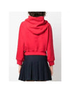 Hooded Sweatshirt JE0699995306R Rosso - PATOU - BALAAN 4