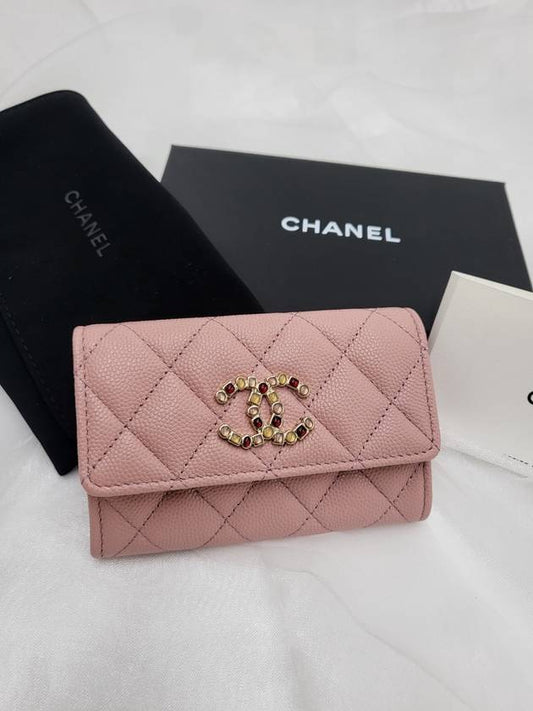 Classic snap card wallet pink - CHANEL - BALAAN 2