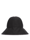 D-Tulip Large Brim Bucket Hat Black - DIOR - BALAAN 1