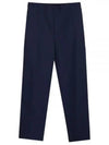 City Banding Straight Pants Navy - MAISON KITSUNE - BALAAN 2