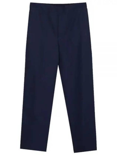 City Banding Straight Pants Navy - MAISON KITSUNE - BALAAN 2