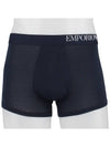 Men's Boxer Trunk Briefs 3 Pack Blue - EMPORIO ARMANI - BALAAN 6