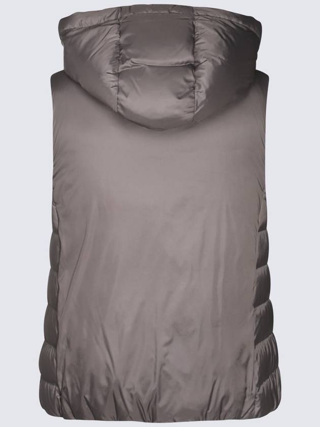 Hooded Down Vest Grey - BRUNELLO CUCINELLI - BALAAN 5