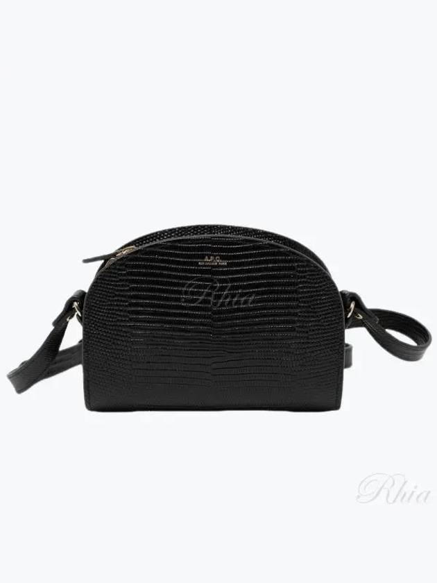 Demi Lune Mini Shoulder Bag Black - A.P.C. - BALAAN 2