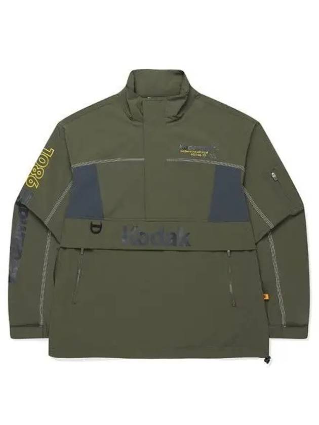 KODAK Kodamatic Stan neck Stretch Anorak Jacket KHAKI - KODO - BALAAN 1