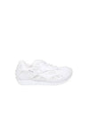 Orbit Mesh Rubber Low Top Sneakers Silver White - BOTTEGA VENETA - BALAAN 2