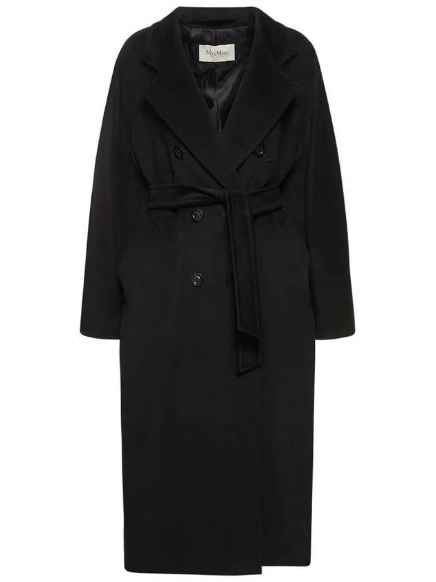 MADAME cashmere belt coat black 2310180139 003 - MAX MARA - BALAAN 1