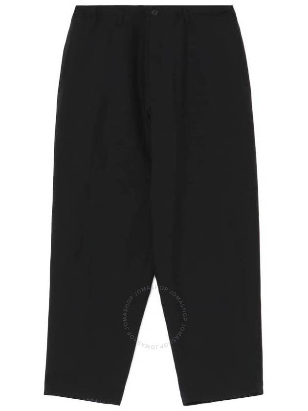 Wool Blend Wide Pants - YOHJI YAMAMOTO - BALAAN 2